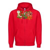 Red st.patricks nurse life Zipper Hoodie - BarkalooDesign