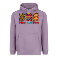 Lavender peace love tacos Heavyweight Hoodie - AdoDesignShop