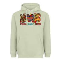 Matcha peace love tacos Heavyweight Hoodie - AdoDesignShop