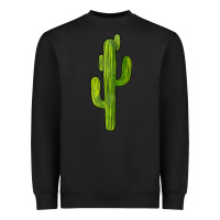 Black cactus Heavyweight Sweatshirt - BarkalooDesign