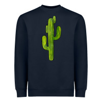 Navy cactus Heavyweight Sweatshirt - BarkalooDesign