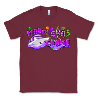 Burgundy mardi gras cruise Classic Tee - CowGirlArtShop