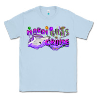 Dusty Blue mardi gras cruise Classic Tee - CowGirlArtShop