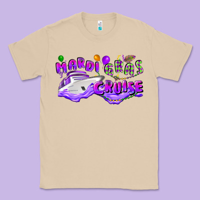 Mardi Gras Cruise Classic Tee Designed By Cowgirlartshop