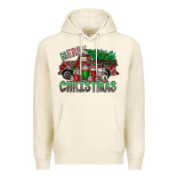 Tofu merry christmas  truck Premium Hoodie - CowhideDigitalArt