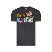 Vintage Black Easter Day He is risen Vintage Tee - OliviaCreatesArt