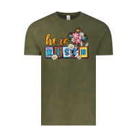 Vintage Olive Easter Day He is risen Vintage Tee - OliviaCreatesArt