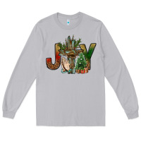 Moon Dust joy christmas with cross bbs Long Sleeve Tee - BundleAndBundleShop