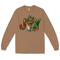 Toasted Coconut joy christmas with cross bbs Long Sleeve Tee - BundleAndBundleShop