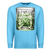 Ocean Blue gin tonic Premium Sweatshirt - AdoDesignShop
