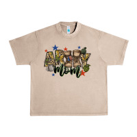 French Oak army mom Urban Heavy Tee - FaDigitalArtStudio