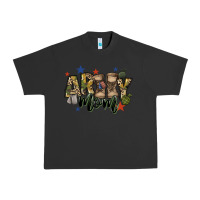 Pigment Black army mom Urban Heavy Tee - FaDigitalArtStudio