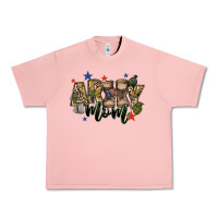 Salmon army mom Urban Heavy Tee - FaDigitalArtStudio