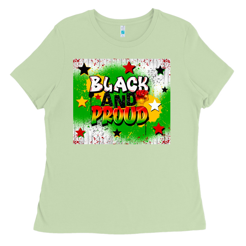 Black And Proud Ladies Tee by CowGirlArtShop | Teevron