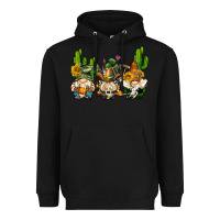 Black western gnomes with cactus Heavyweight Hoodie - AdoDesignShop