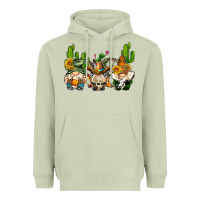 Matcha western gnomes with cactus Heavyweight Hoodie - AdoDesignShop
