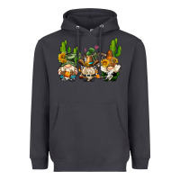 Smoke western gnomes with cactus Heavyweight Hoodie - AdoDesignShop