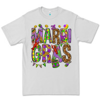 Dove Grey Mardi Gras Premium Tee - HowdyJamesFarm