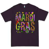 Plum Mardi Gras Premium Tee - HowdyJamesFarm