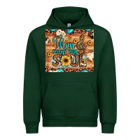 Forest Green then sings my soul treble clef Urban Hoodie - JahusDesignShop