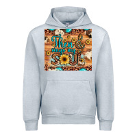 Heather Grey then sings my soul treble clef Urban Hoodie - JahusDesignShop