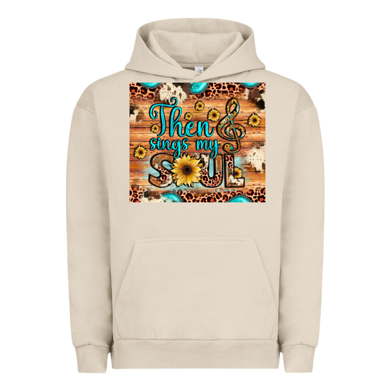 Then Sings My Soul Treble Clef Urban Hoodie by JahusDesignShop | Teevron