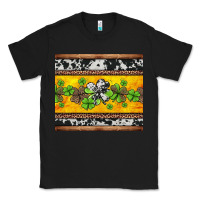 Black st Patricks day western shamrock Classic Tee - Jasminsmagicworld