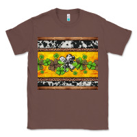 Chestnut st Patricks day western shamrock Classic Tee - Jasminsmagicworld