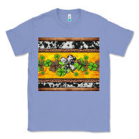 Colony Blue st Patricks day western shamrock Classic Tee - Jasminsmagicworld