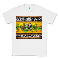 White st Patricks day western shamrock Classic Tee - Jasminsmagicworld