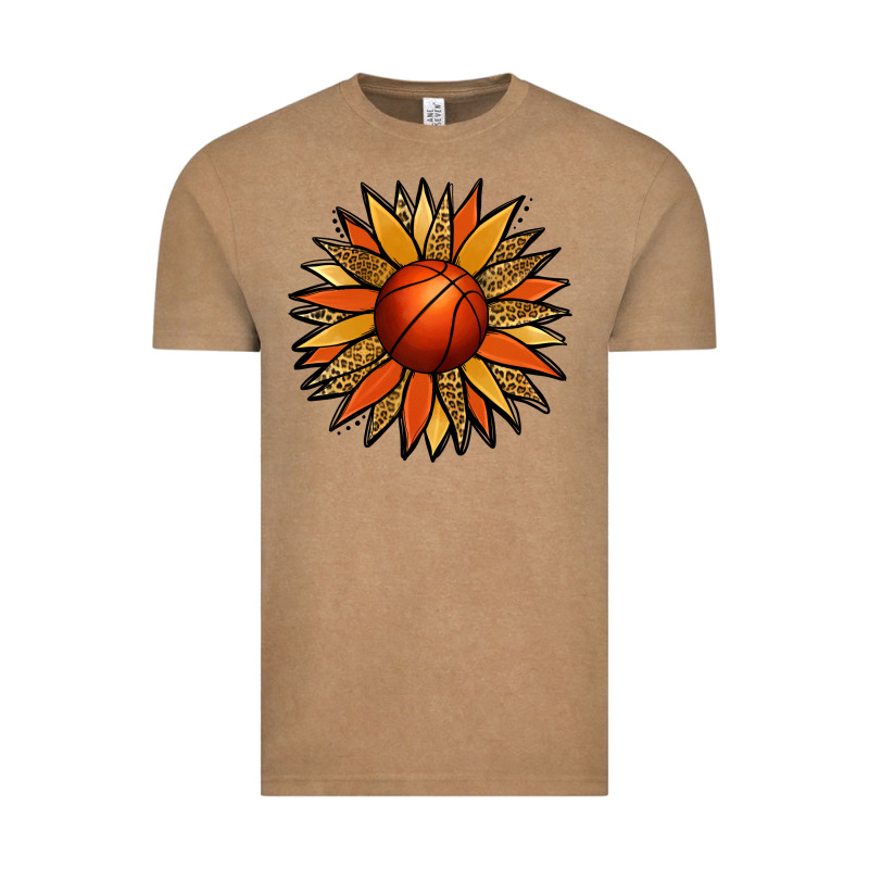 Basketball Sunflower Vintage Tee by Jasminsmagicworld | Teevron