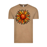 Vintage Coffee Basketball Sunflower Vintage Tee - Jasminsmagicworld