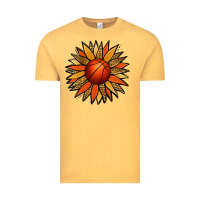 Vintage Mustard Basketball Sunflower Vintage Tee - Jasminsmagicworld