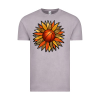 Vintage Zinc Basketball Sunflower Vintage Tee - Jasminsmagicworld