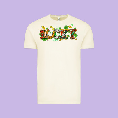 St. Patrick's Western Lucky And Shamrocks Vintage Tee Designed By Oliviacreatesart