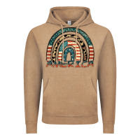 Vintage Coffee America rainbow Vintage Hoodie - FaDigitalArtStudio