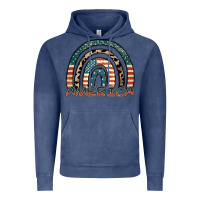 Vintage Denim America rainbow Vintage Hoodie - FaDigitalArtStudio