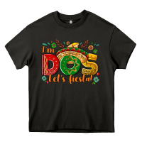 Asphalt I'm dos let's Fiesta Heavy Core Tee - NancyCooperArtShop