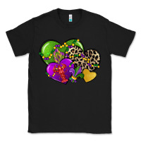 Black mardi gras hearts cg (1) Classic Tee - CowGirlArtShop