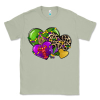 Matcha mardi gras hearts cg (1) Classic Tee - CowGirlArtShop