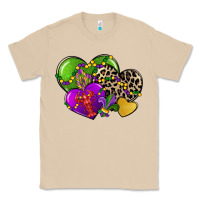 Mushroom mardi gras hearts cg (1) Classic Tee - CowGirlArtShop
