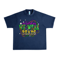 Navy on tuesday we wear beads olivia Urban Heavy Tee - OliviaCreatesArt