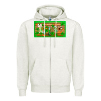 Oatmeal Heather st.patricks nurse license plate template Zipper Hoodie - BarkalooDesign