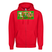 Red st.patricks nurse license plate template Zipper Hoodie - BarkalooDesign