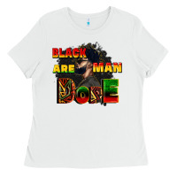 White black man are dope Ladies Tee - CowGirlArtShop