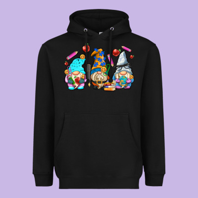 Teacher Gnomes Heavyweight Hoodie Designed By Adodesignshop