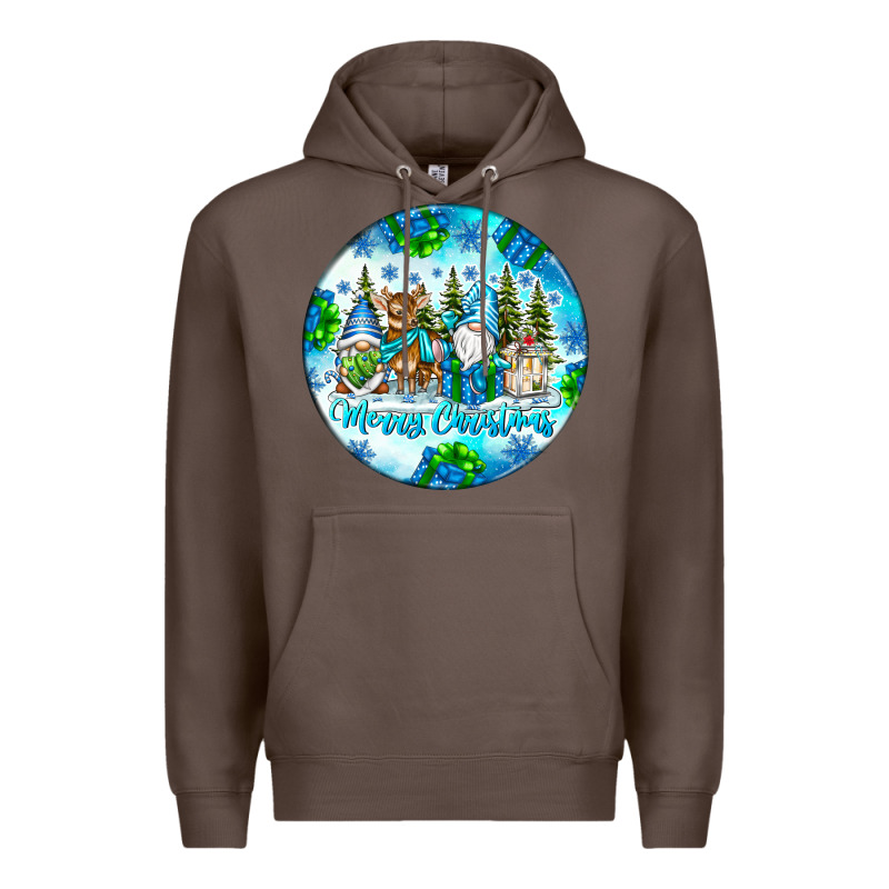 Merry Christmas Premium Hoodie by CowhideDigitalArt | Teevron