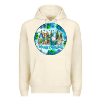 Sandshell merry christmas Premium Hoodie - CowhideDigitalArt