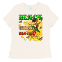 Bone black girl magic Ladies Tee - CowGirlArtShop