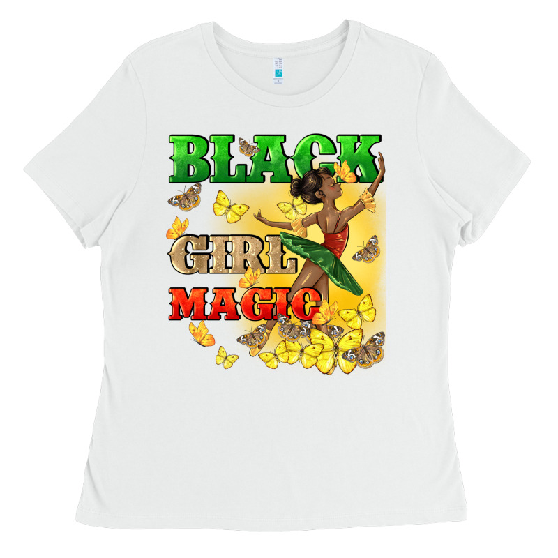 Black Girl Magic Ladies Tee by CowGirlArtShop | Teevron